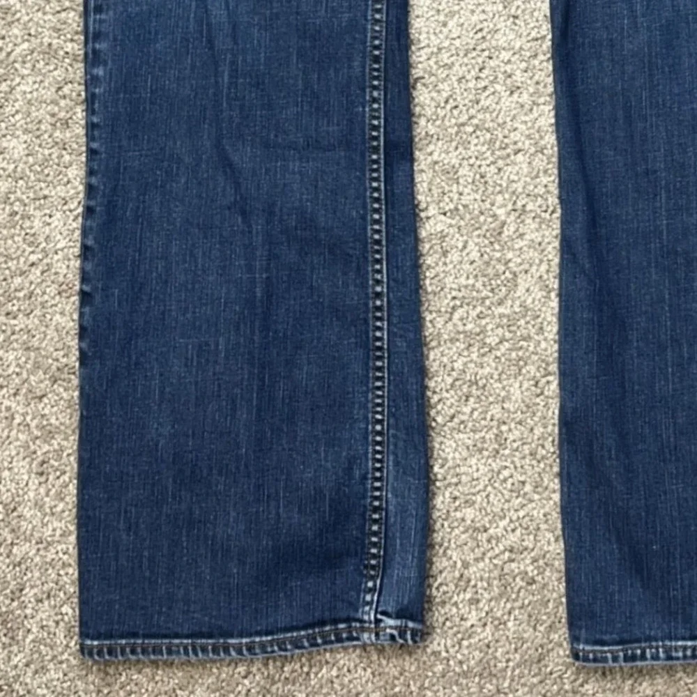 Banana Republic Jeans Mens 38x36 Medium Wash Straight Leg Stretch 5 Pocket Denim